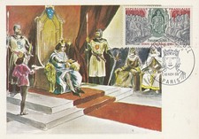 Carte 1er jour Histoire de France Philippe Le Bel Etats Généraux 1968 3