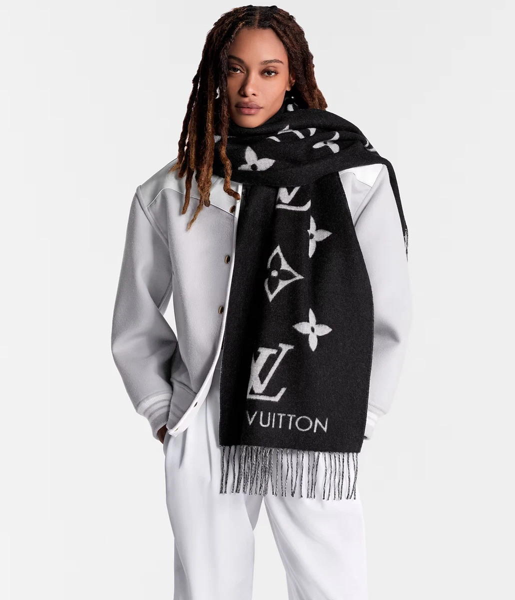 Louis Vuitton Black Winter Scarves & Wraps for Women for sale | eBay