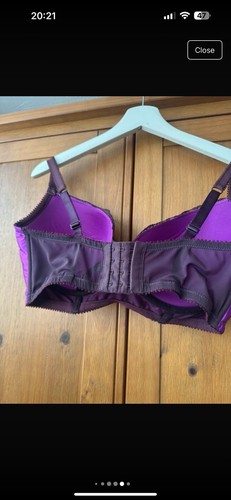 Bundle Of 2 36g Bras Ann Summers Purple Used - Picture 15 of 16