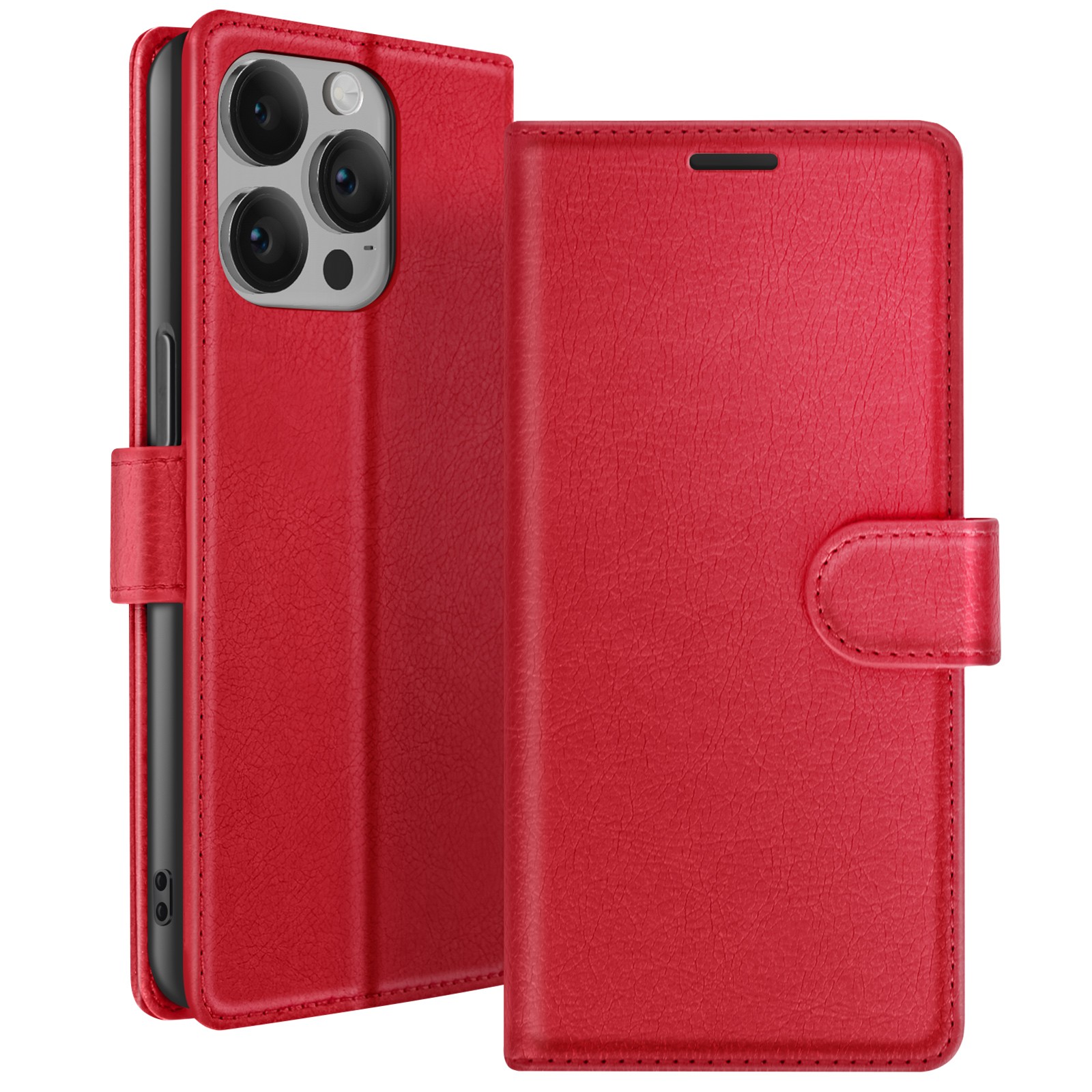 Housse iPhone 15 Pro Max rouge Zanaé idéale pour vos sorties