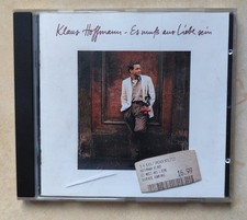 CD Klaus Hoffmann - Es muß aus Liebe sein