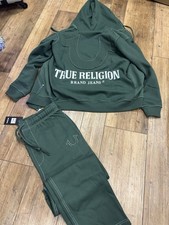 True Religion Sweatsuit Set Hoodie Sweatpants