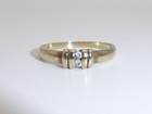 333 Gold Ring 8K Goldring Gelbgold 1,37 g Verlobungsring RG 52 - 16,5 mm 9812