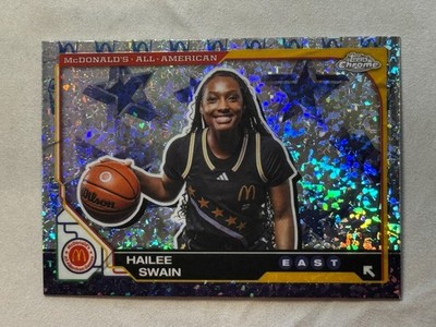 2025 Topps Chrome McDonald's All-American McFlurry Refractor Hailee Swain #57