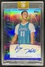 2025-26 Topps Three Ryan Kalkbrenner Re-Markable Auto Blue RC #/15 Hornets