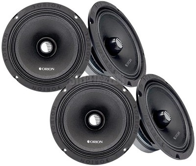 4x Orion Cobalt CM652 6.5'' 2 Ohm Pro Audio Midrange Bullet Car Speakers 1000W