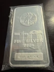10 oz Highland Mint Silver Bar - Walking Liberty Design .999+ Fine