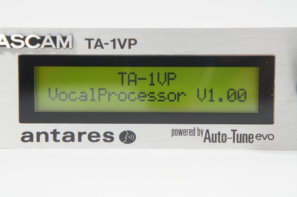 TASCAM TA-1VP antares Auto-Tune evo Real-Time Pitch Correcter w