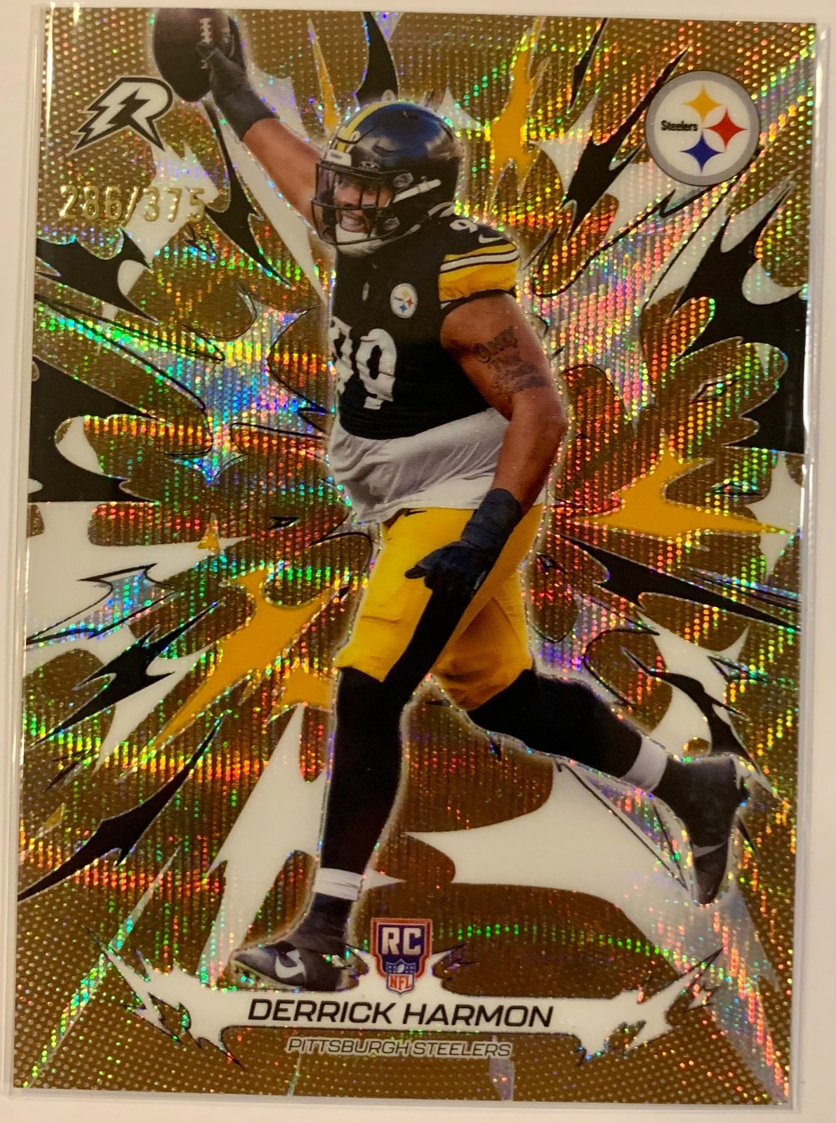 Derrick Harmon 2025 Topps Resurgence #181 Bronze Surge