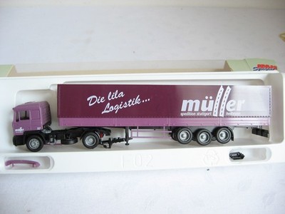 Z872* AMW 1:87 70134 MAN Kühlsattelzug Müller OVP