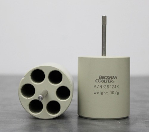 x2 Beckman Coulter 361248 Centrifuge Rotor Adapter 14.5mm x 62mm for S4180 Rotor - Picture 3 of 5
