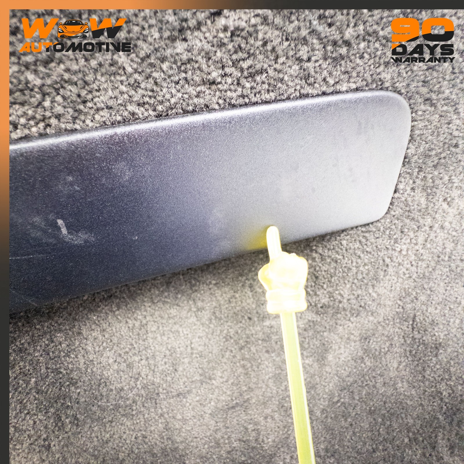 06-13 BENTLEY CONTINENTAL FLYING SPUR SEDAN TAILGATE BOOT LID COVER TRIM OEM