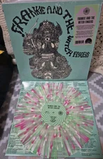 Frankie And The Witch Fingers Busted Guts Green Pink & Bone Spatter Vinyl Psyche