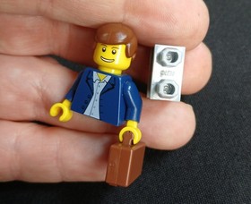 Lego City Plane Passenger Male Minifigure twn053 from 3181