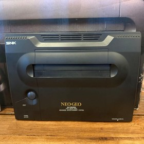 SNK Neo Geo AES Console 2 Controllers 3 Games Tested Japan