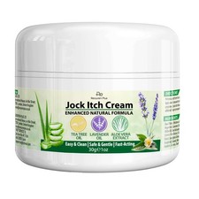 Jock Itch Antifungal Skin Cream: Tea Tree Oil Anti Fungal Cream with Aloe Ver...