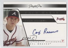 2006 TRISTAR Prospects Plus Farm Hands Cory Rasmus #FH39 Auto 0q4