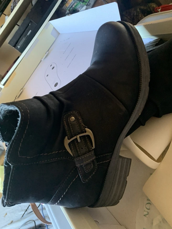 Botines para mujer Earth Origins talla 9 negros Foto 4 de 4