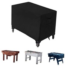 Foosball Table Cover - Outdoor, Waterproof, Heavy 58"L X 52"W X 30"H Black