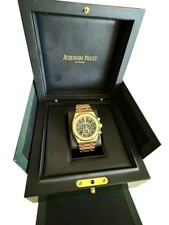 Audemars Piguet Royal Oak Chronograph Rose Gold Black Dial 26320OR.OO.1220OR.01 2