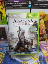 Assassin's Creed III (Xbox 360) - Complete CIB - Near Mint