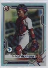 2021 Bowman Draft 1st Edition Sky Blue Foil Ivan Herrera #BD-94 0u46