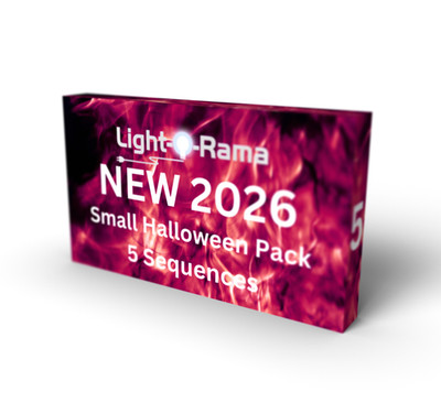 NEW 2026 Package of 5 Halloween Light-O-Rama Sequences 16 Channel