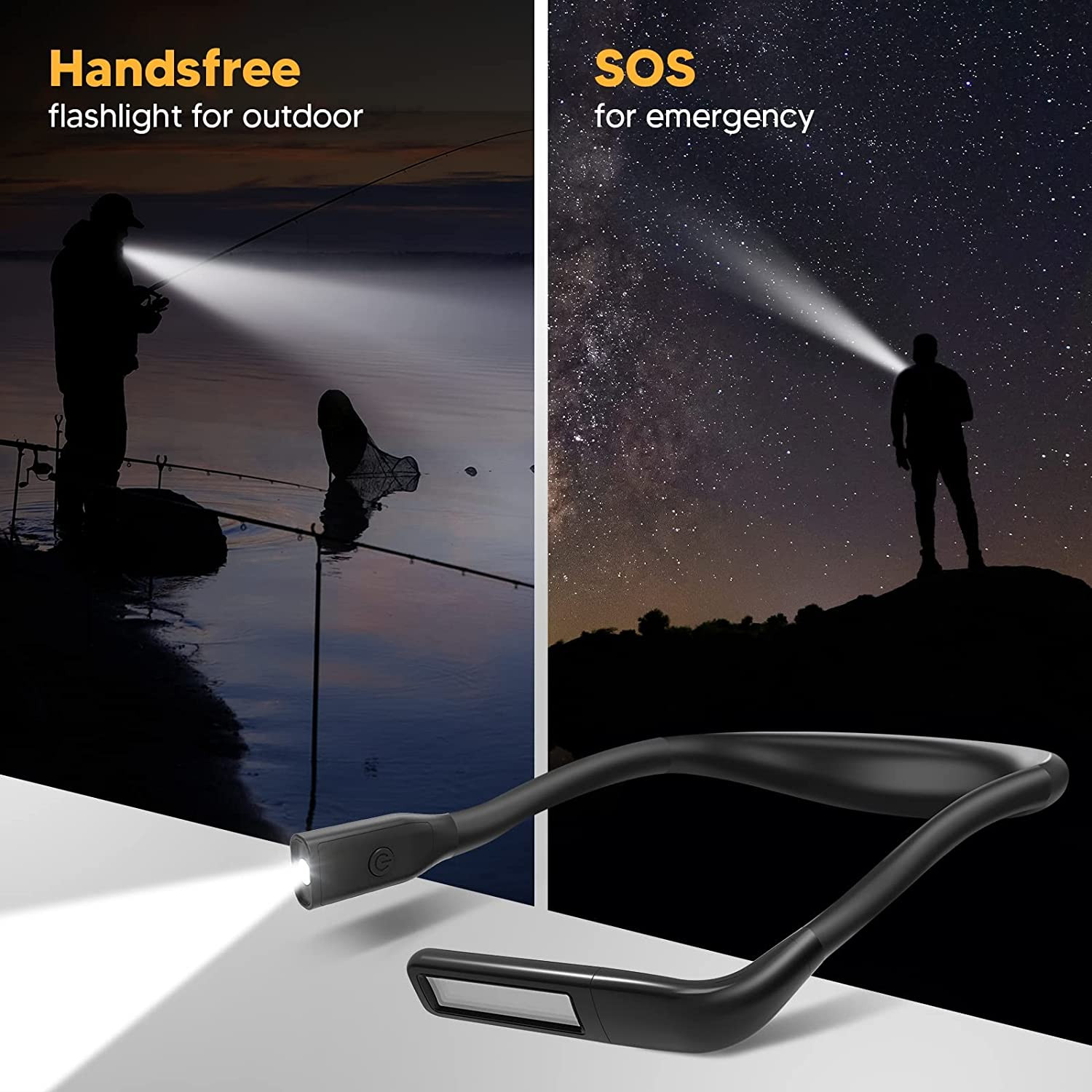 Lampada Da Lettura A LED Ricaricabile Con Pannello Piatto – Tre Modalità Colore, Timer E Dimmerazione Antiaffaticamento Per Occhi, Portatile Per Casa E Viaggi