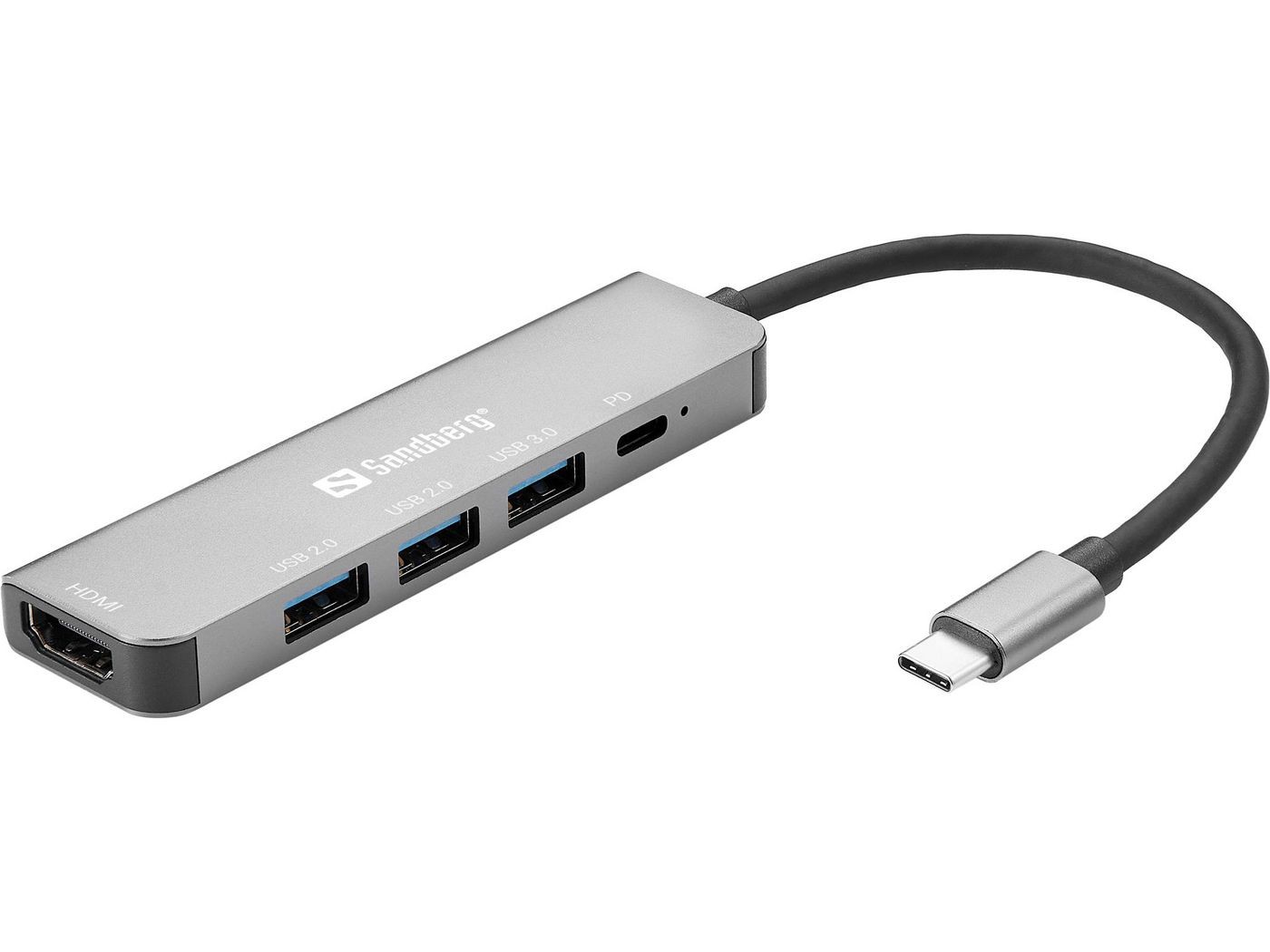 Sandberg 136-32 USB-C Dock HDMI+3xUSB+PD 100W