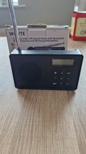 WOVTE Portable Digital Radio DAB/DAB+FM Bluetooth and USB Mains Battery Excel