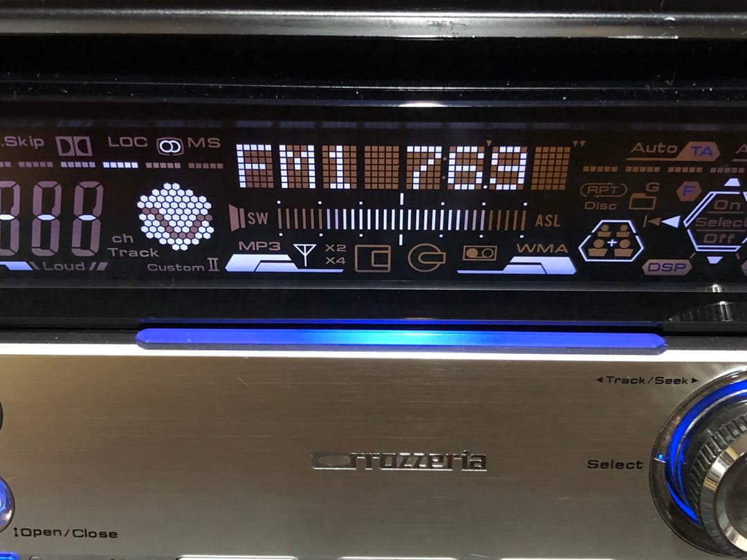 Pioneer Carrozzeria FH-P077MD 2DIN CD MD Player DSP CD-R/RW MDLP
