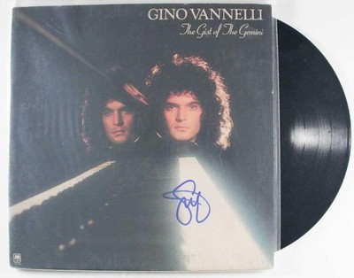 Gino Vannelli Signed Autographed ''The Gift of the Gemini'' Record Album