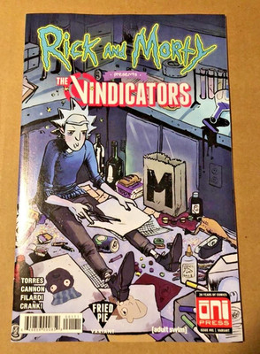 Rick and Morty Presents: The Vindicators #1 Fried Pie Variant - NM/VF+