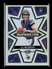 J.J Mccarthy 2024 Panini Contenders Optic Football Superstar RC Silver Prizm