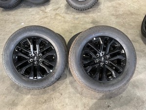4 Ford 2026 F150 Factory 20" Black Wheels & Hankook Tires 09- 26 313A