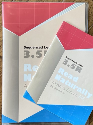 Read Naturally Masters Edition ME Audio CD Set & Book Fluency Level 3.5R