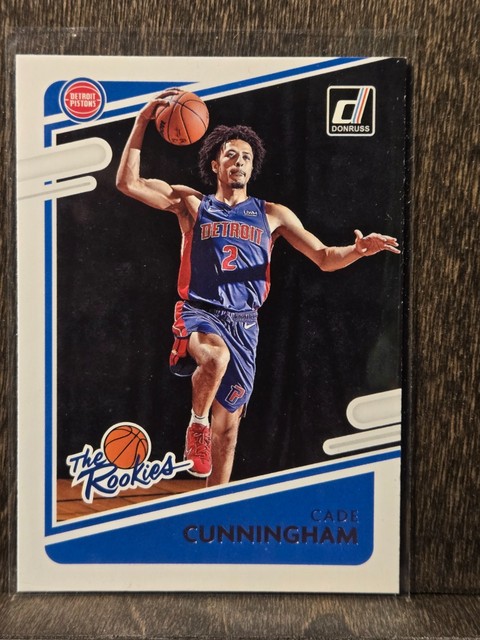 Cade Cunningham 2021-22 Donruss The Rookies #1 Detroit Pistons