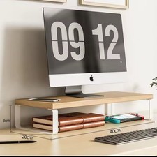 Computer Monitor Elevated Monitor Base Home Office Storage Rack Computer Desktop