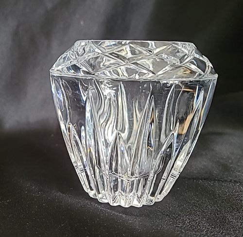 Candle Holder Princess House Highlights Votive 24% Lead Crystal Clear Glass - Picture 10 of 13