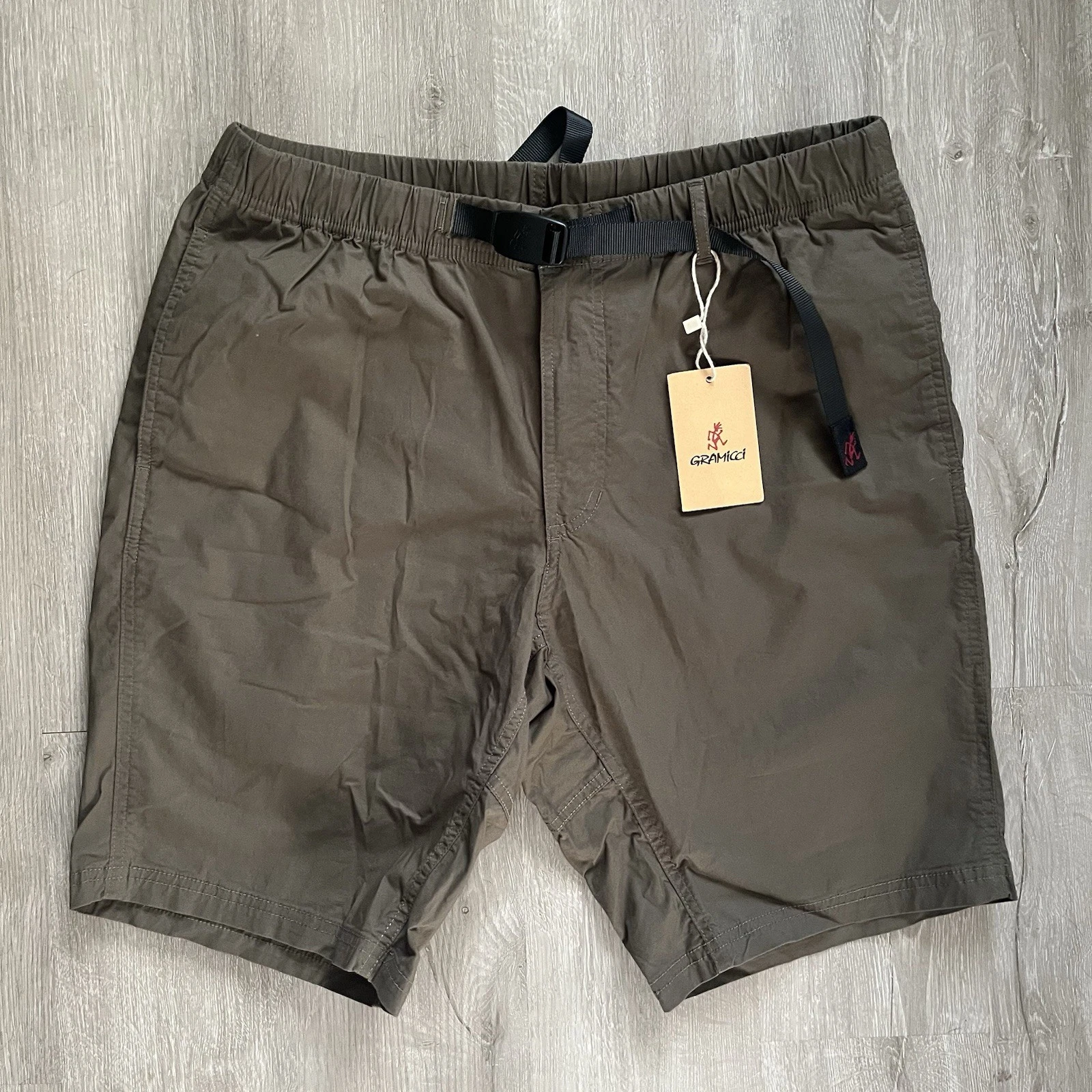Gramicci Weather NN-Shorts Men's Large Brown Olive Belted Hiking Gorpcore 9”
Opens in a new window o