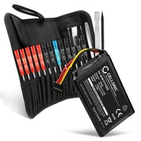 1X Akku FüR Tomtom Go 5200 1100Mah + Werkzeug-Set 23Tlg