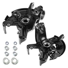 2X FRONT STEERING KNUCKLE & WHEEL HUB BEARING ASSEMBLY FOR VW BEETLE GOLF JETTA