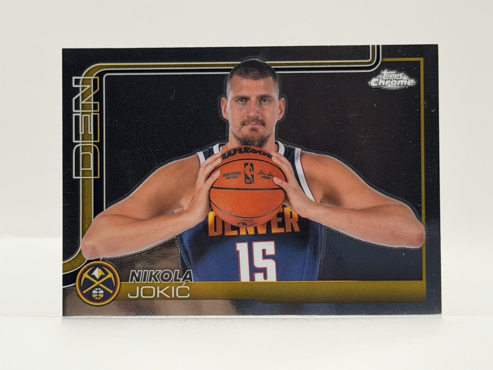 NIKOLA JOKIC - 2025-26 Topps Chrome Basketball #25 - IMAGE VARIATION