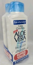 Twinpack Fruit Of The Earth Bogo Lotion Aloe Vera Skin Cooling 11oz 