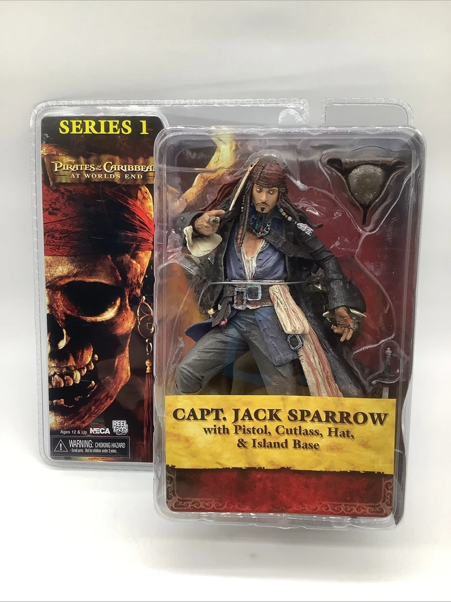 NECA Jack Sparrow Pirates of the Caribbean TV, Movie & Video Games