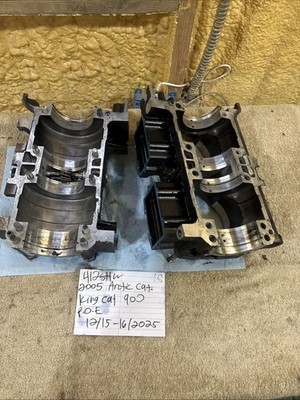 2005 Arctic Cat King Cat 900 Crank Case Halves Set Pair 412