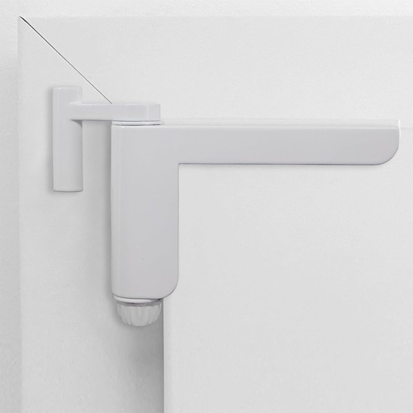 TüRschließEr Ohne Bohren Automatischer MinitüRschließEr Weiß FüR InnentüRen 1-image