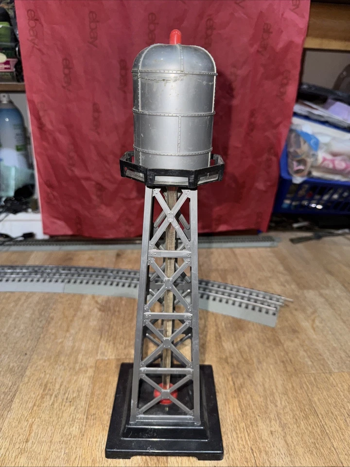 MARX Bubbling Water Tower 1950S~ untested - Image 4 of 4