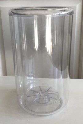 bodum Weinkühler Flaschenkühler transparent Sektkühler