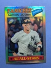 2026 TOPPS HERITAGE BASEBALL AARON JUDGE CHROME REFRACTOR CARD 10